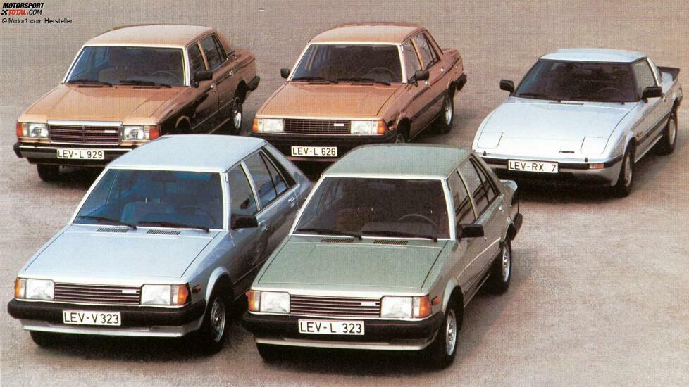 Mazda Modellprogramm (1981)