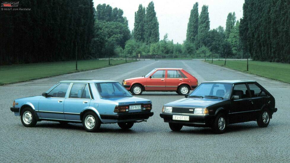 Mazda 323 Modellprogramm (1982)