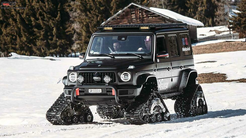 delta4x4 Mercedes G500 Caterpillar