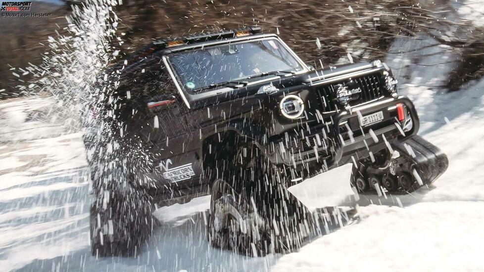 delta4x4 Mercedes G500 Caterpillar