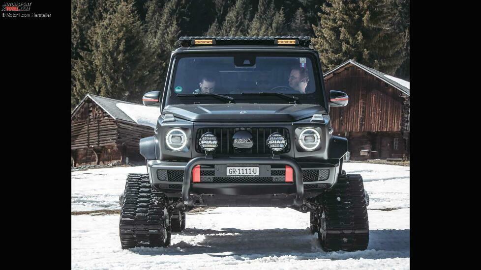delta4x4 Mercedes G500 Caterpillar