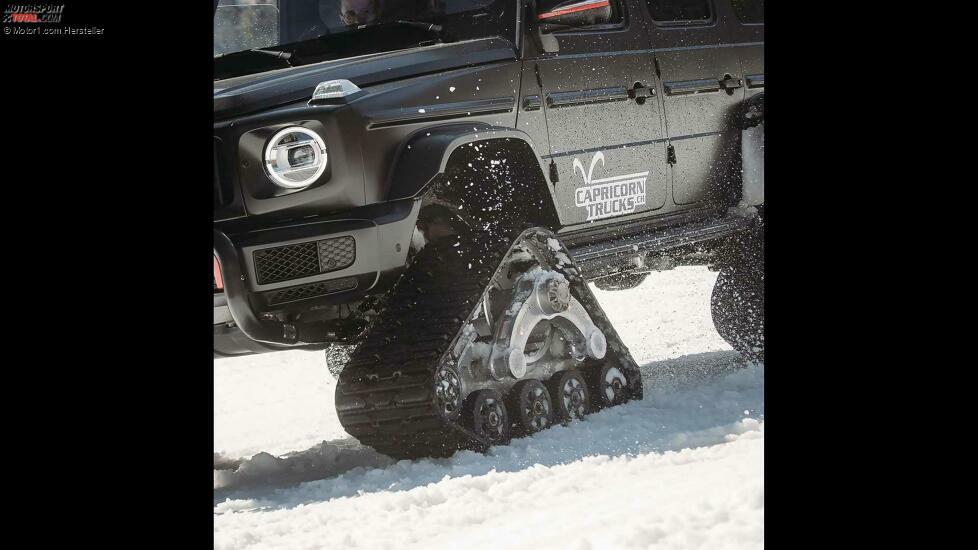 delta4x4 Mercedes G500 Caterpillar