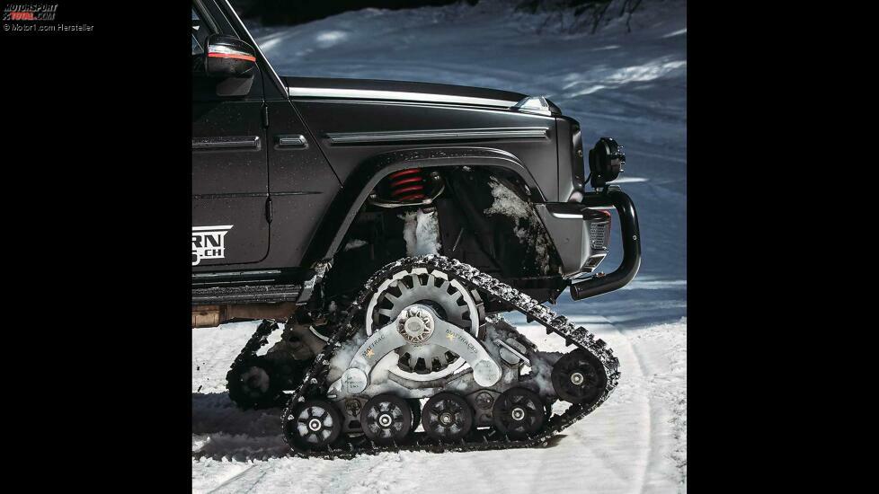 delta4x4 Mercedes G500 Caterpillar