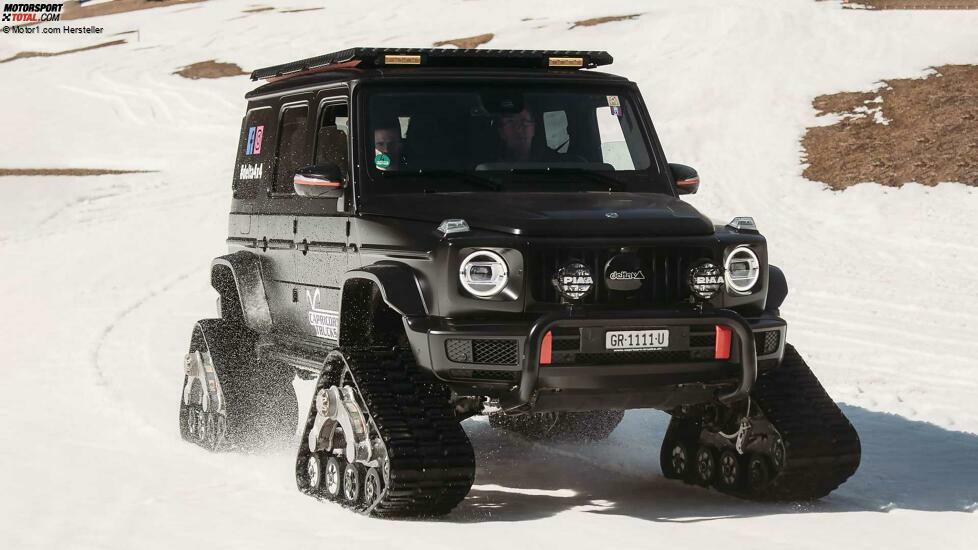delta4x4 Mercedes G500 Caterpillar
