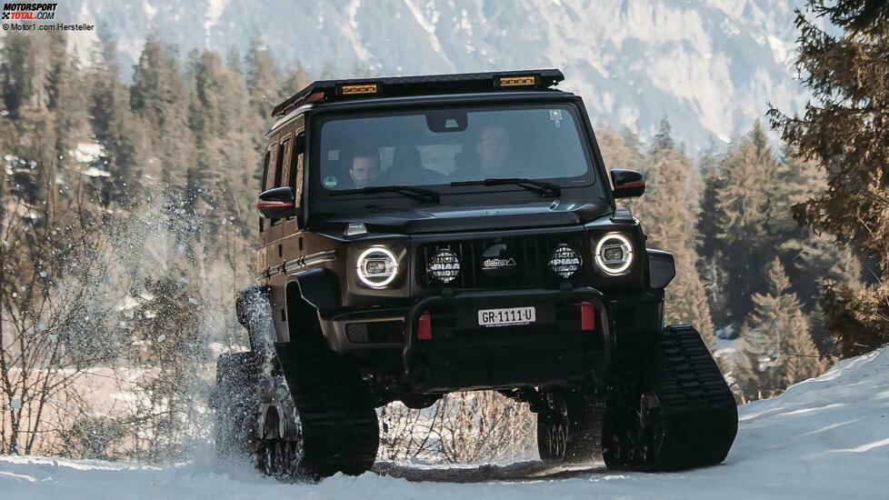delta4x4 Mercedes G500 Caterpillar