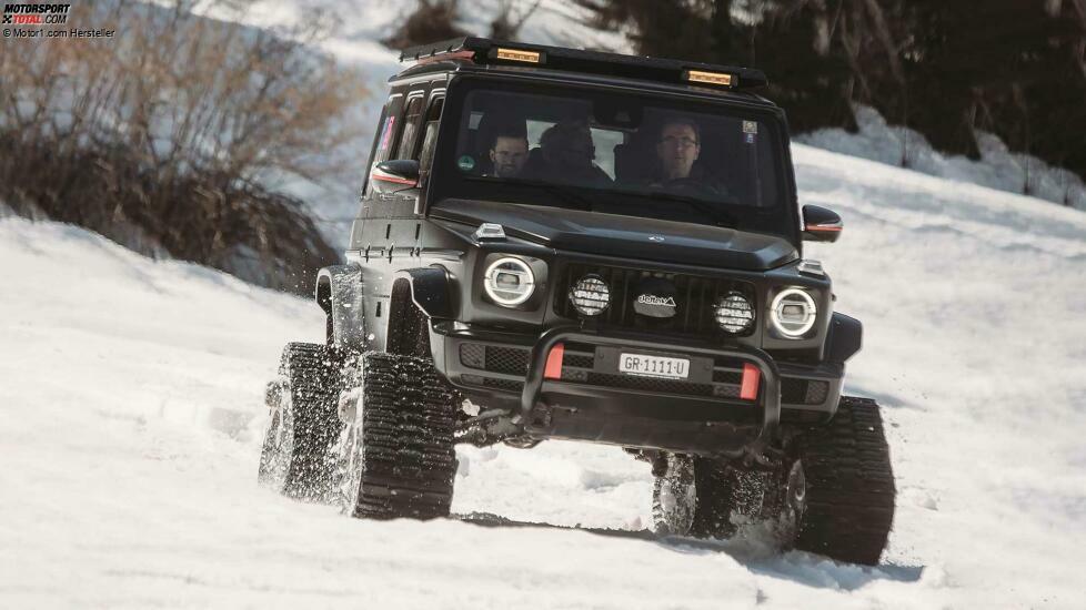 delta4x4 Mercedes G500 Caterpillar