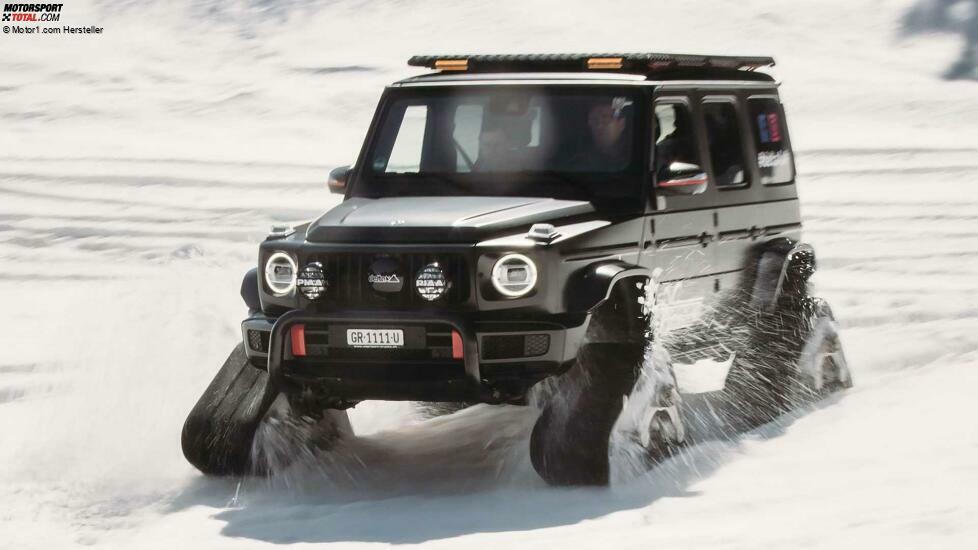 delta4x4 Mercedes G500 Caterpillar