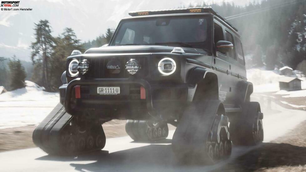 delta4x4 Mercedes G500 Caterpillar
