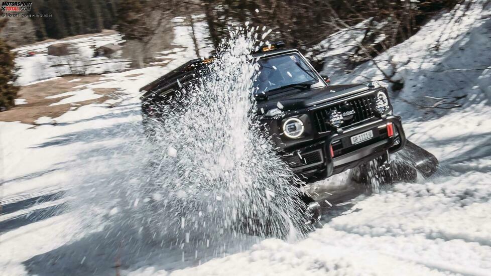 delta4x4 Mercedes G500 Caterpillar