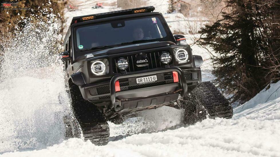 delta4x4 Mercedes G500 Caterpillar