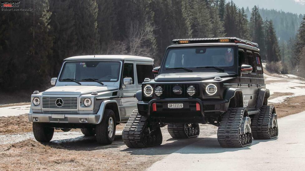 delta4x4 Mercedes G500 Caterpillar