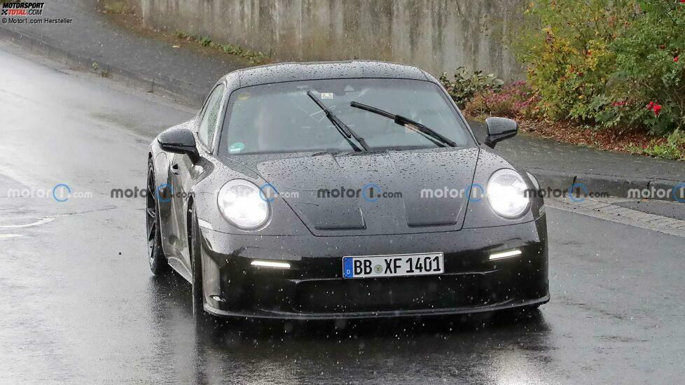 Porsche 911 ST auf neuen Erlkönigbildern (Dezember 2022)