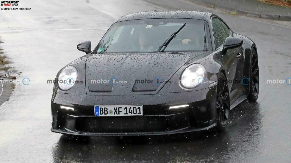 Porsche 911 ST auf neuen Erlkönigbildern (Dezember 2022)