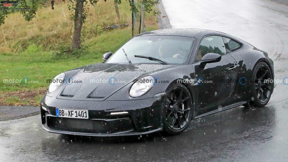 Porsche 911 ST auf neuen Erlkönigbildern (Dezember 2022)