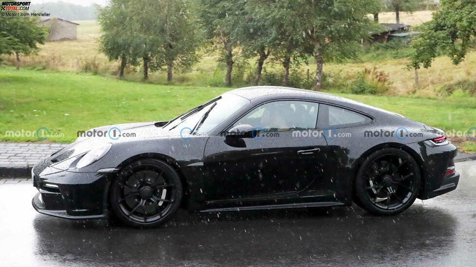 Porsche 911 ST auf neuen Erlkönigbildern (Dezember 2022)