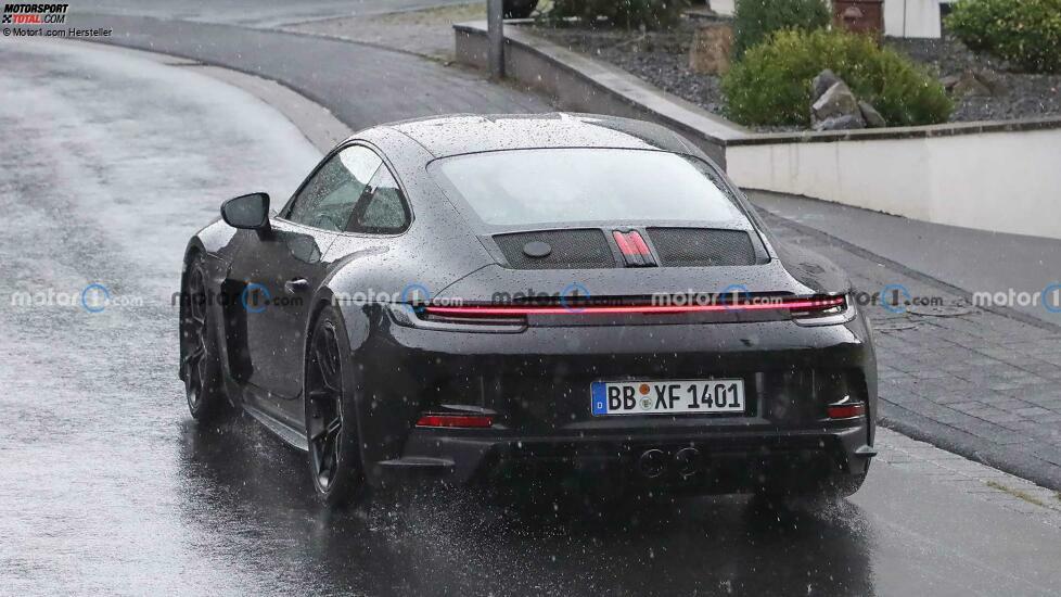 Porsche 911 ST auf neuen Erlkönigbildern (Dezember 2022)