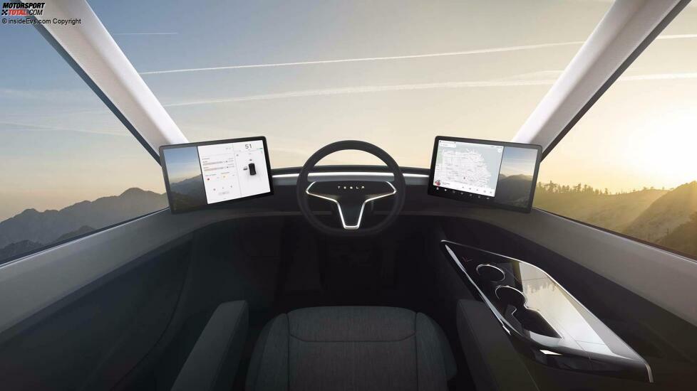 Tesla Semi: Das Cockpit