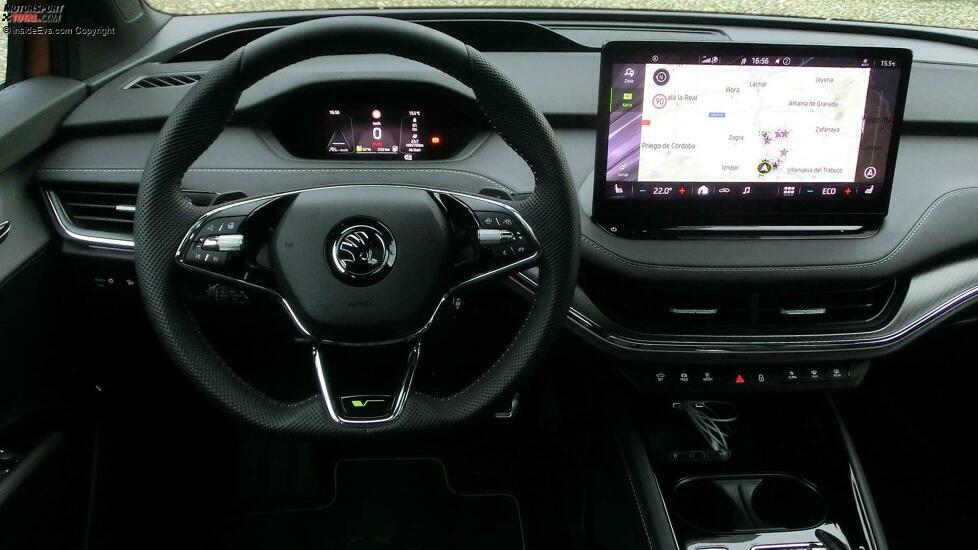 Skoda Enyaq RS: Das Cockpit