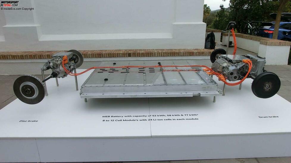 Skoda Enyaq RS: Die 77-kWh-Batterie besteht aus 12 Modulen à 24 Pouch-Zellen