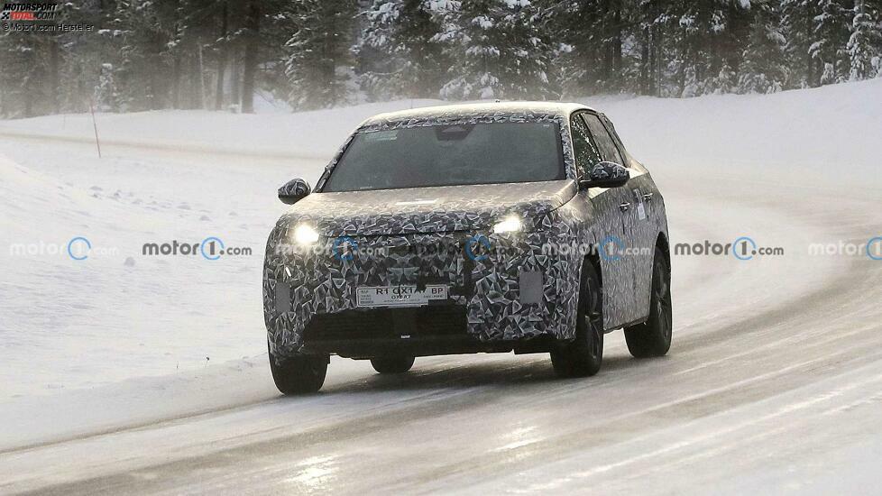 Peugeot 3008 auf neuen Erlkönigbildern