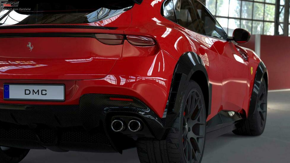 Ferrari Purosangue Widebody Renderings by DMC