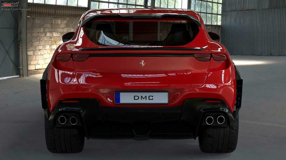 Ferrari Purosangue Widebody Renderings by DMC