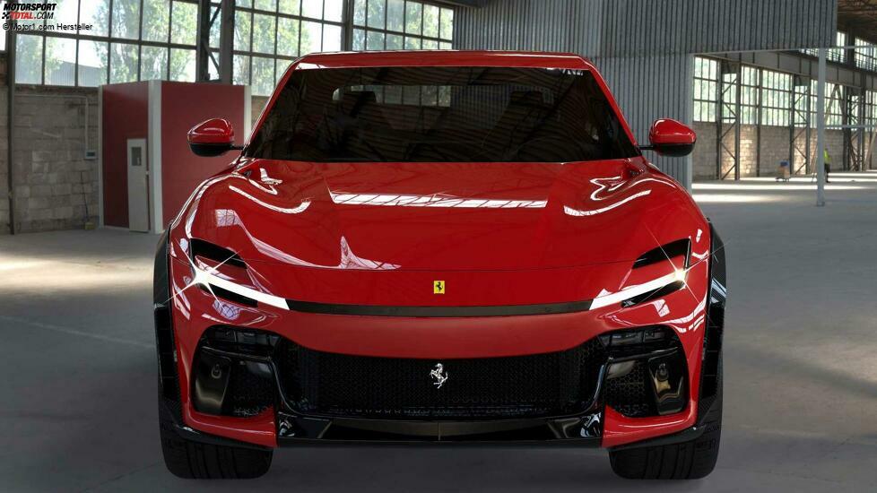 Ferrari Purosangue Widebody Renderings by DMC