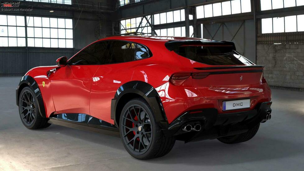 Ferrari Purosangue Widebody Renderings by DMC