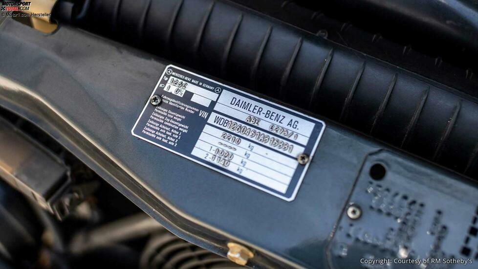 1987 Mercedes-Benz 560 SEC AMG 6.0 'Wide-Body'