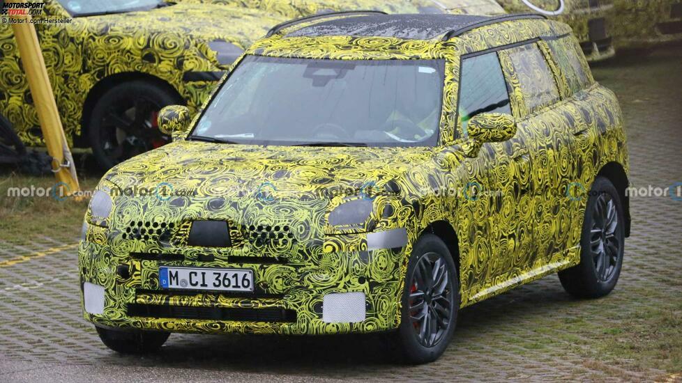 Neues Spionagefoto von der Vorderseite des Mini Countryman