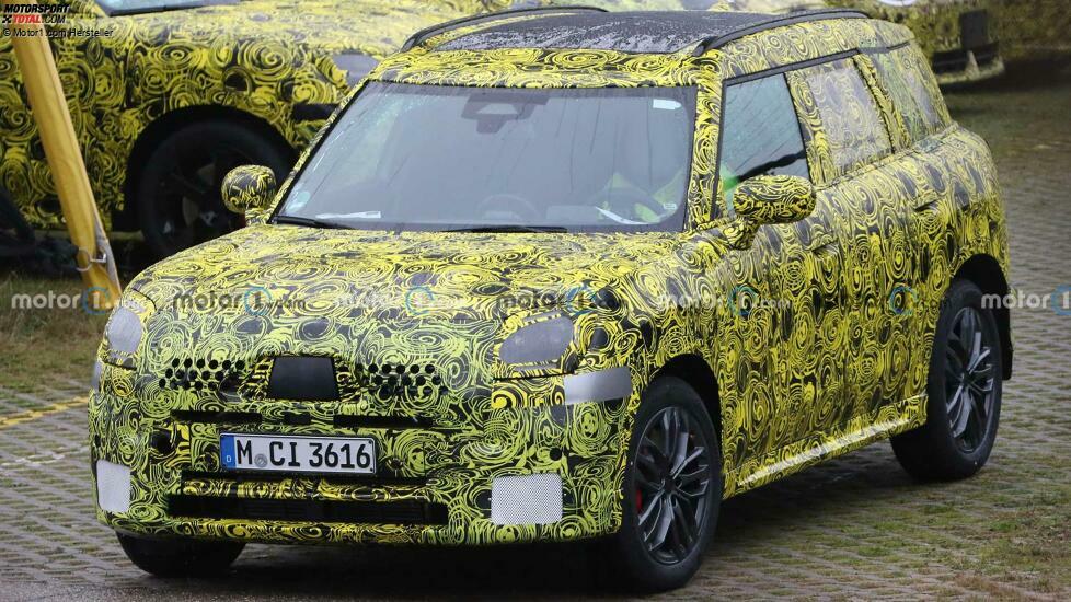 Neues Spionagefoto von der Vorderseite des Mini Countryman