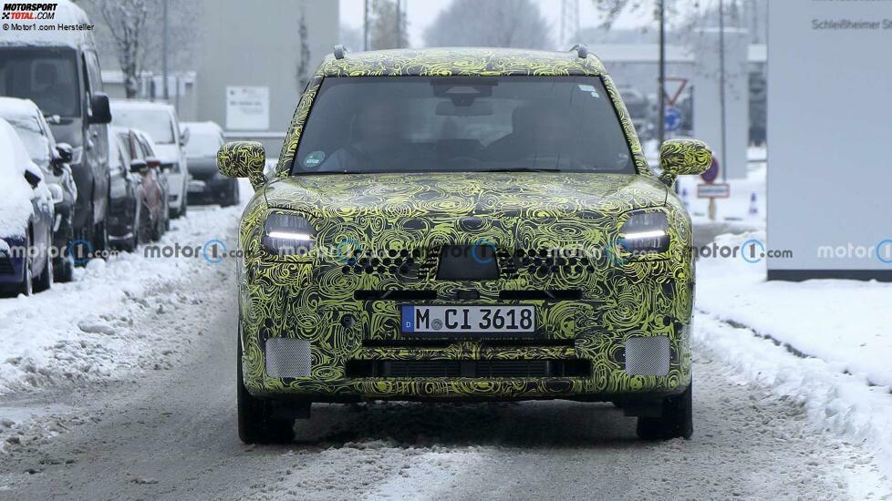 Mini Countryman (2023) auf neuen Erlkönigbildern