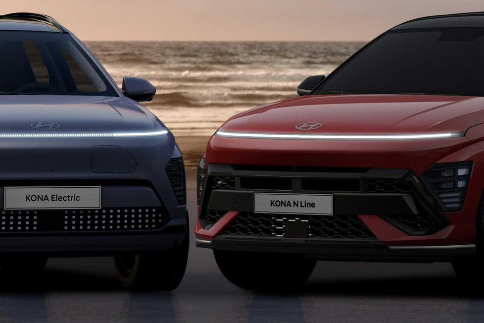 Hyundai begann mit dem Design des Kona EV und passte den Look dann an die anderen Varianten des neuen Modells an