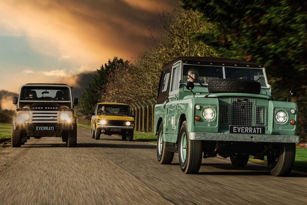 Tschüss Benzin und Diesel: Die Land Rover von einst erhalten einen Elektroantrieb im Wert von über 200.000 Euro ...