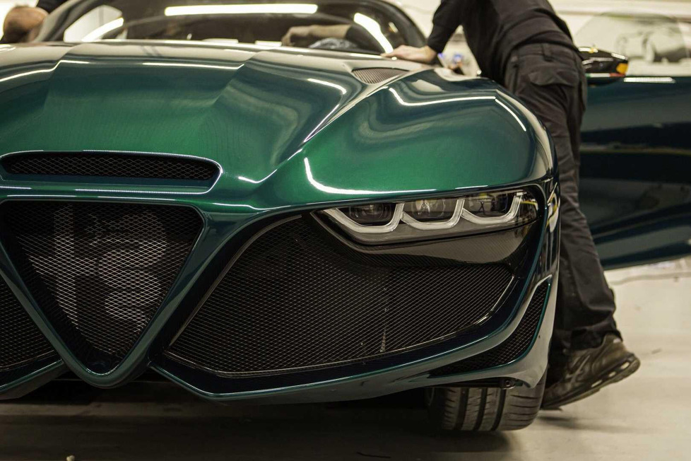Ein deutscher Sammler sicherte sich das atemberaubende Giulia Coupé: Es feiert 100 Jahre der Zusammenarbeit zwischen Zagato und Alfa Romeo