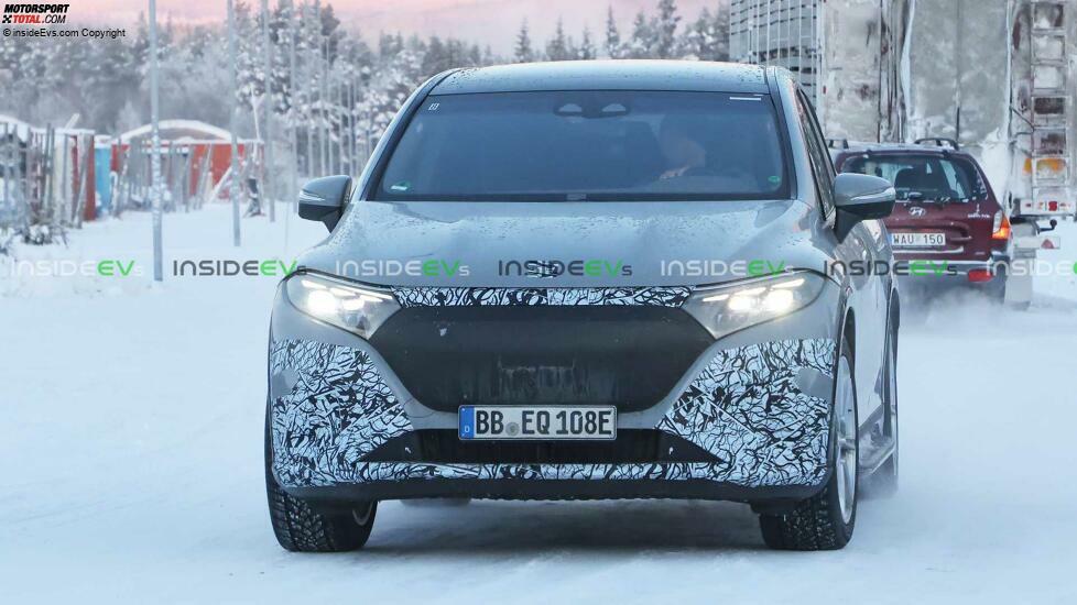 Spionagefotos des Maybach EQS SUV 2024