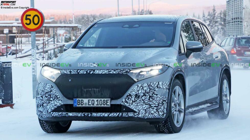 Spionagefotos des Maybach EQS SUV 2024