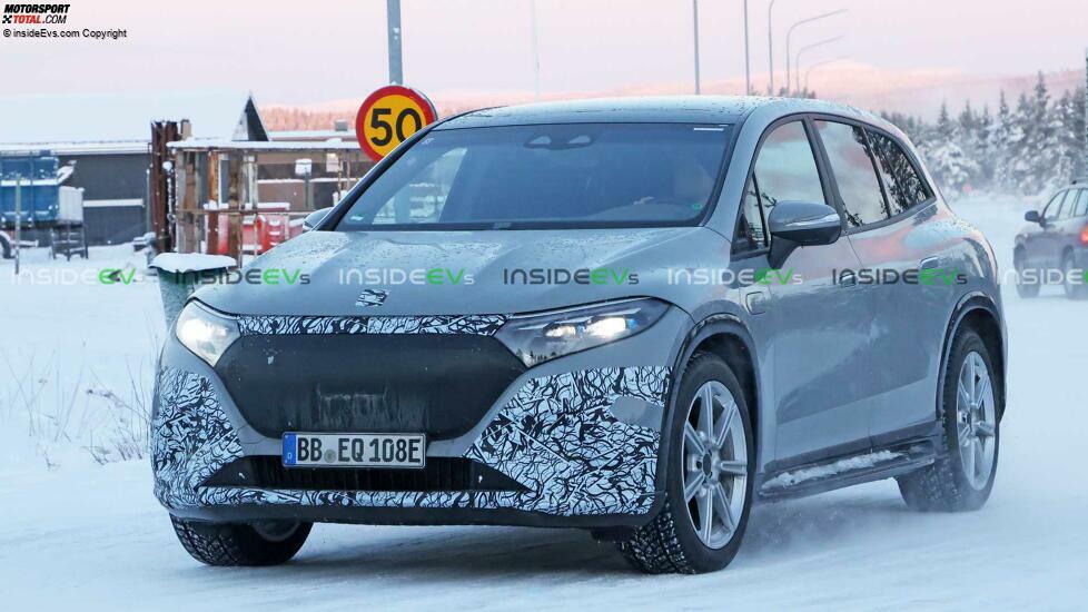 Spionagefotos des Maybach EQS SUV 2024