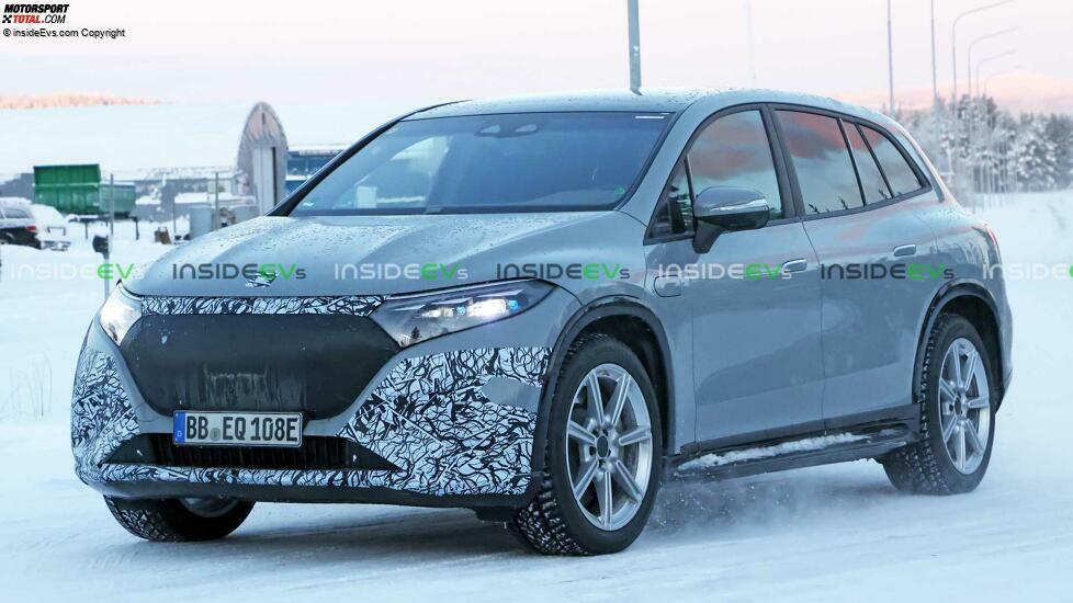 Spionagefotos des Maybach EQS SUV 2024
