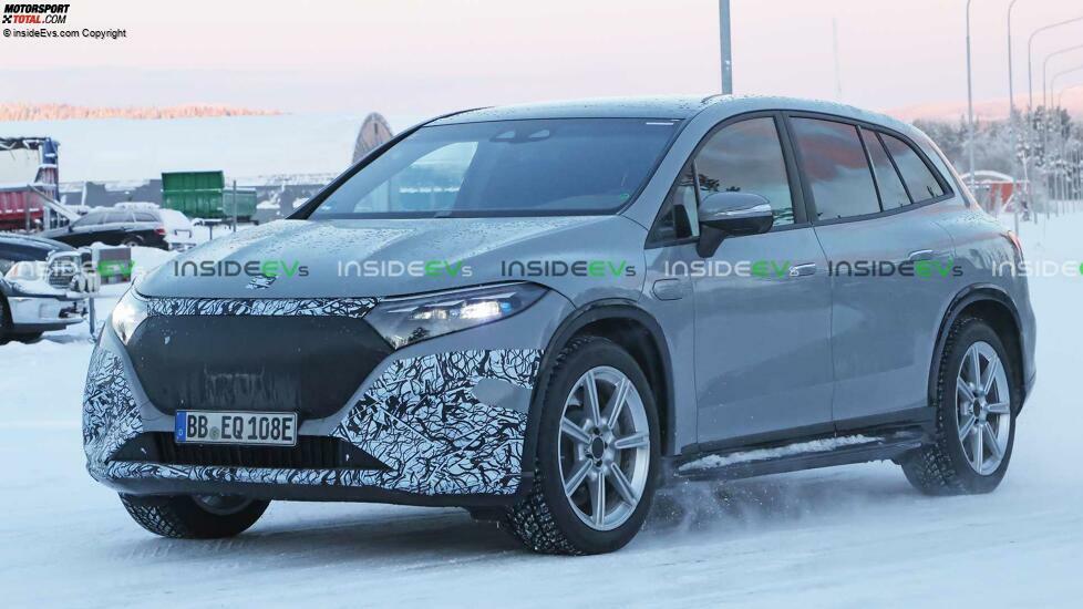 Spionagefotos des Maybach EQS SUV 2024