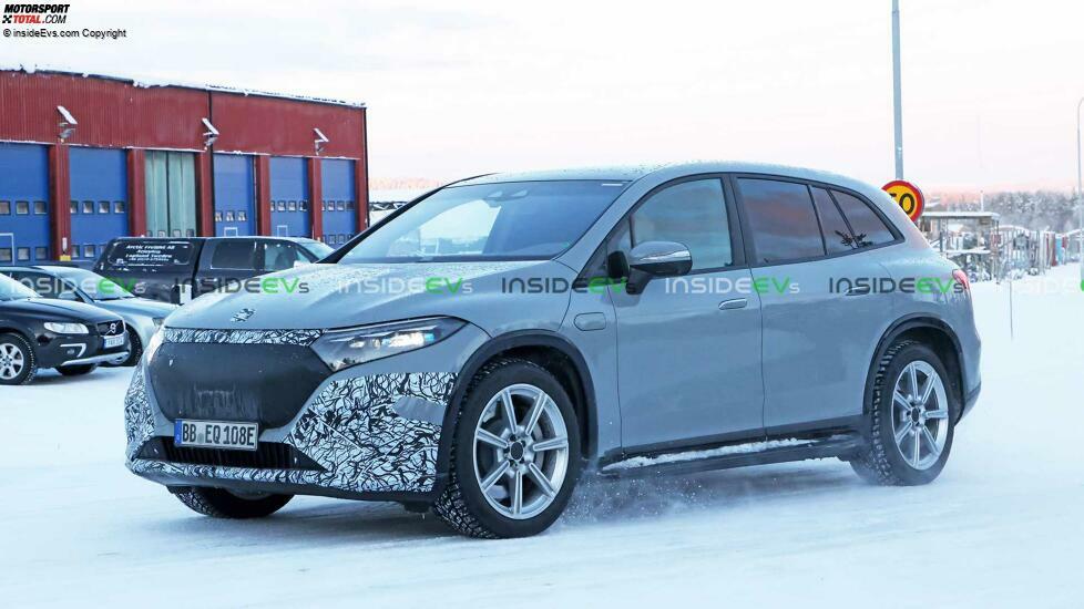 Spionagefotos des Maybach EQS SUV 2024