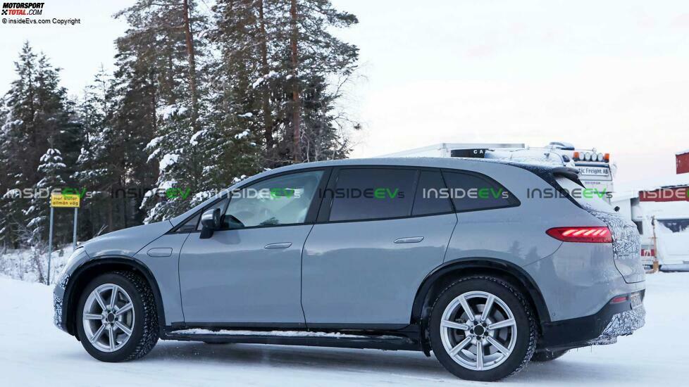 Spionagefotos des Maybach EQS SUV 2024
