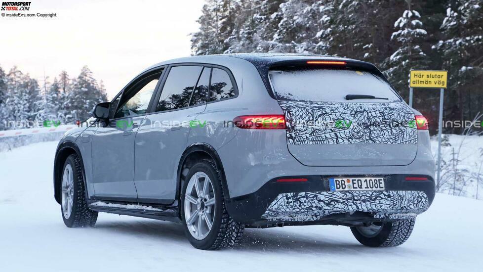Spionagefotos des Maybach EQS SUV 2024