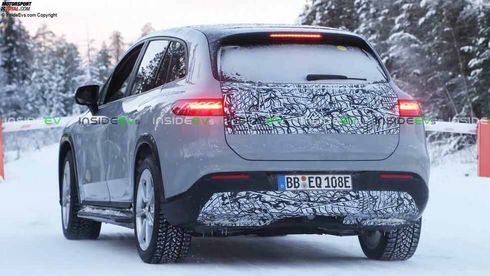 Spionagefotos des Maybach EQS SUV 2024