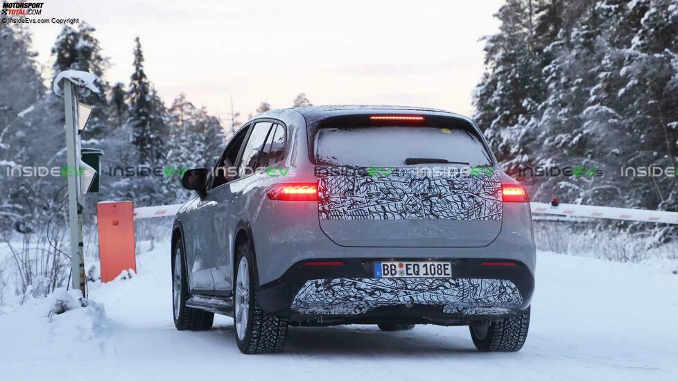 Spionagefotos des Maybach EQS SUV 2024