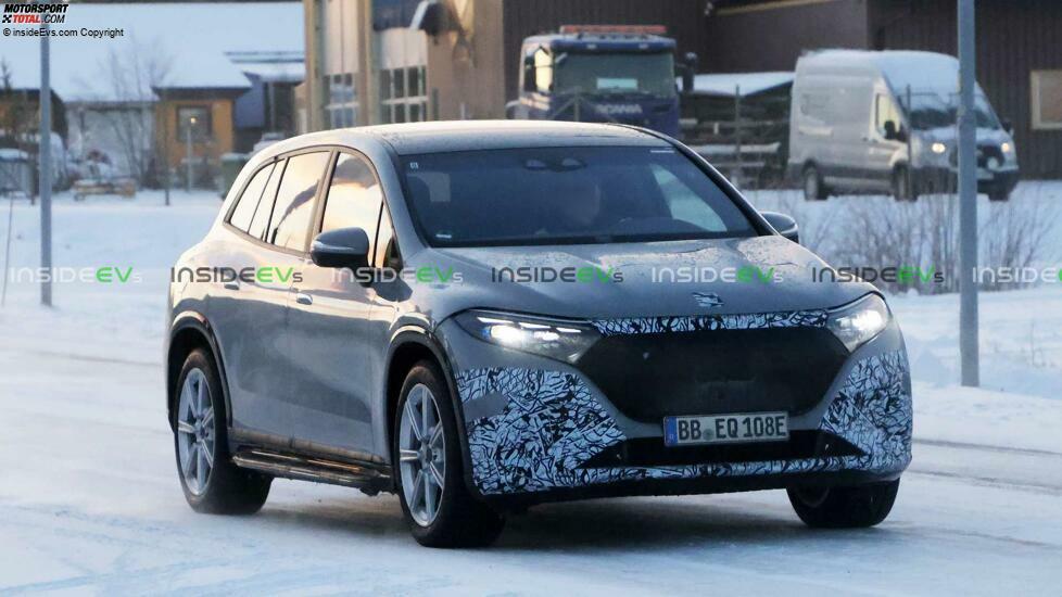 Spionagefotos des Maybach EQS SUV 2024