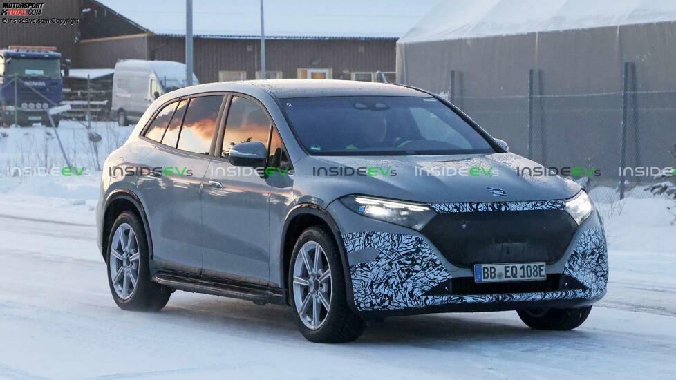 Spionagefotos des Maybach EQS SUV 2024
