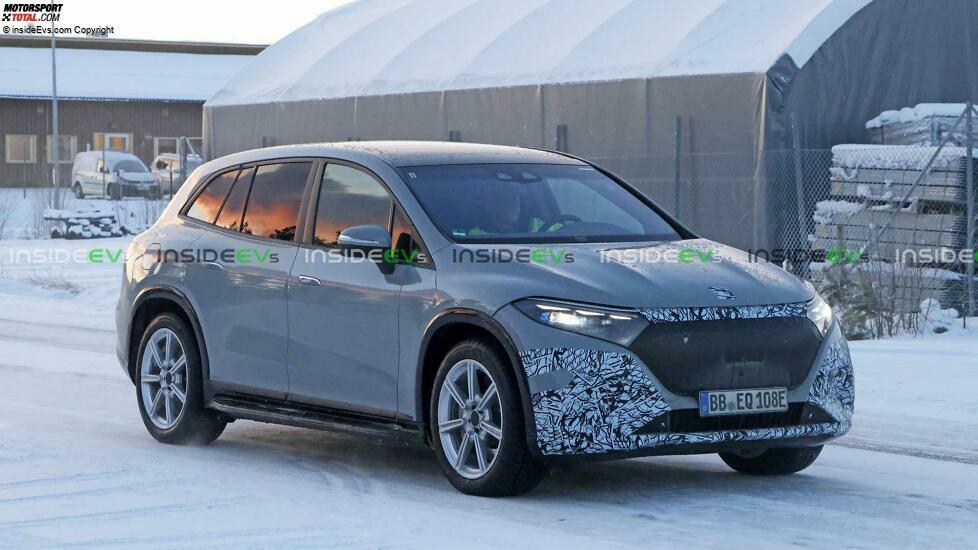 Spionagefotos des Maybach EQS SUV 2024