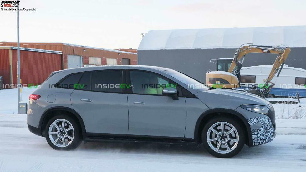 Spionagefotos des Maybach EQS SUV 2024