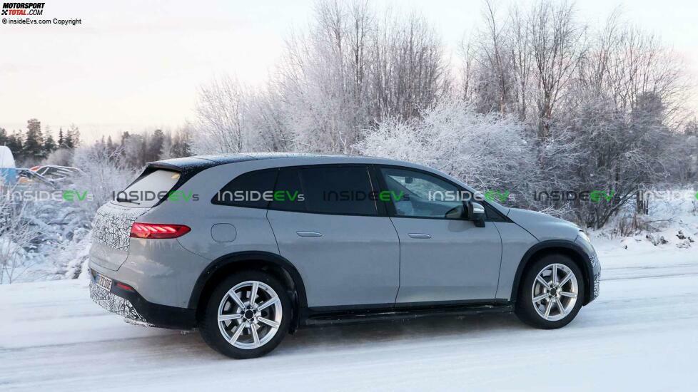 Spionagefotos des Maybach EQS SUV 2024